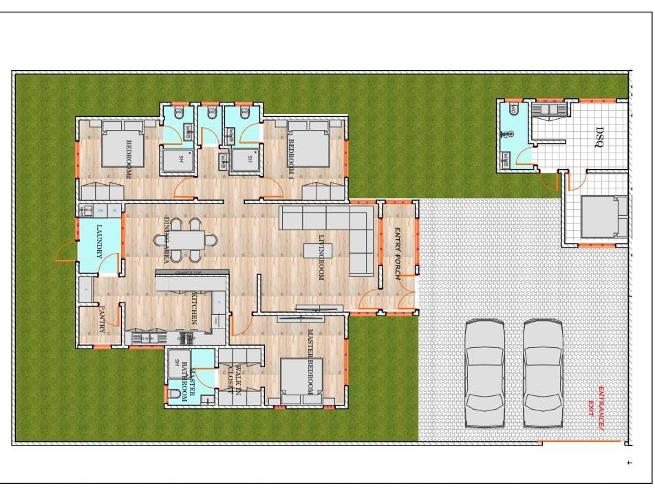 Features in the Masterplan